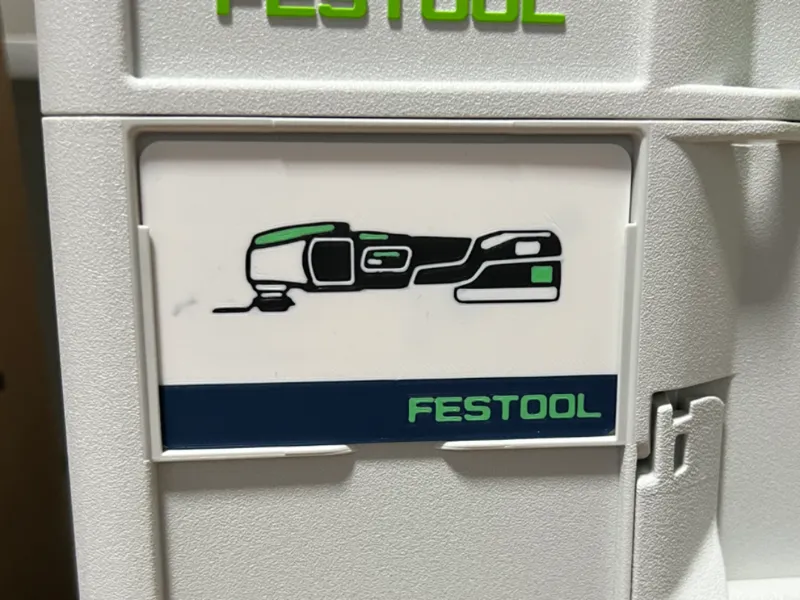 Festool Systainer Label - Oszillierer (OSC)
