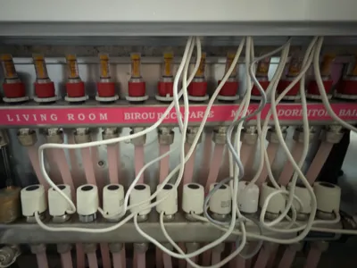 Underfloor Heating Manifold Label Set