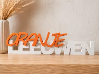 Word Art - Oranje Leeuwen