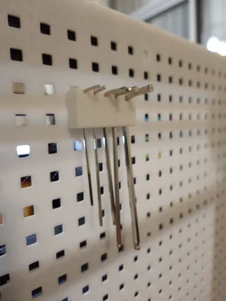 Bambulab Pegboard for hex wrench for p1p