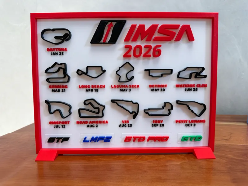 2026 IMSA Race Calendar