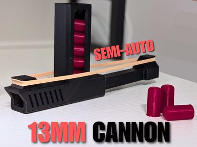 Semi-Automatic Cannon/Slingshot