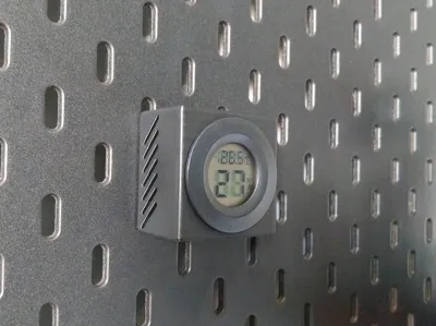 IKEA Skadis Holder for Mini Digital Hygrometer
