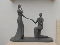 0.2mm layer, 2 walls, 15% infill, tree supports