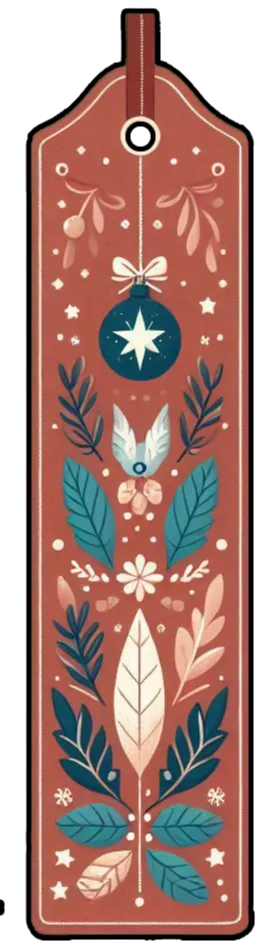 christmas Bookmark 