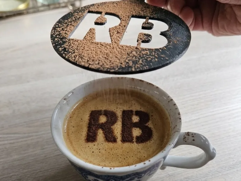 Kaffee-/Getränke-Schablonen RB Leipzig