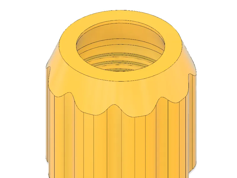M26x2.25 compression nut for backdrop stand 