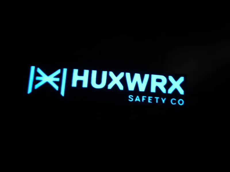 Huxwrx Suppressors 2A 3D Logo Wall Sign Plaque