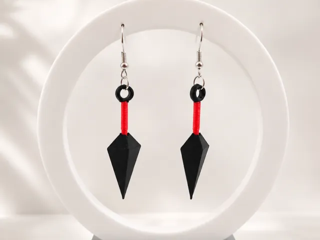 Kunai Earring (or keychain or for cosplay :D)