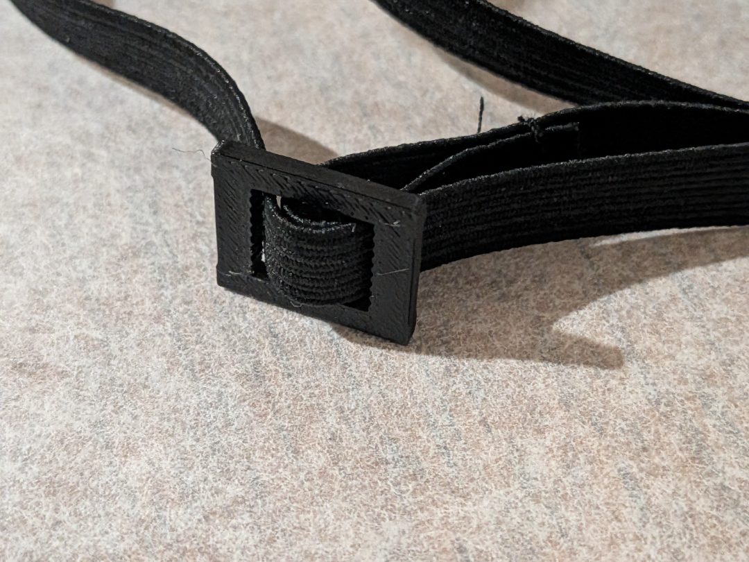 5mm Elastic Belt Buckle and Clip