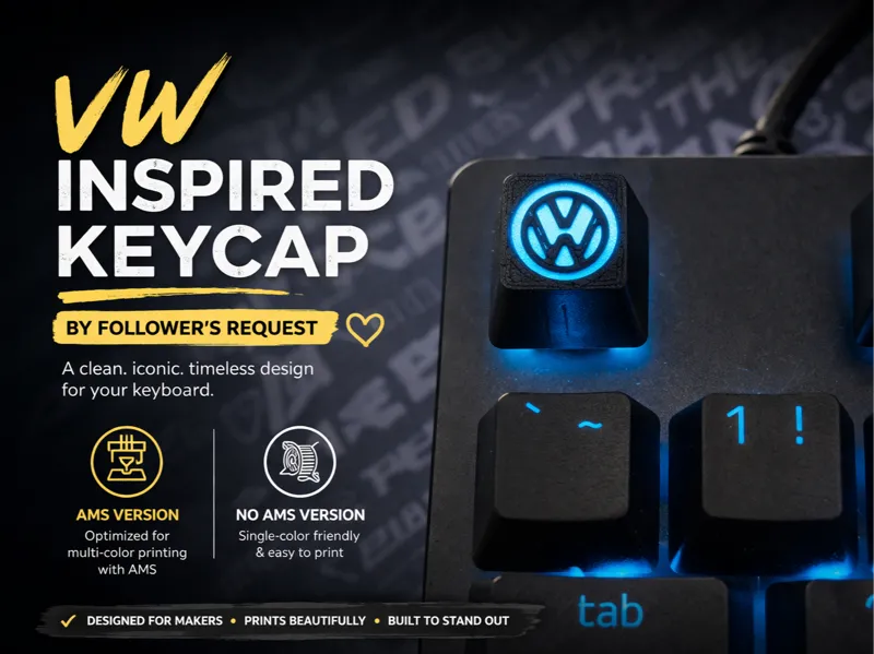 VW Inspired Keycap