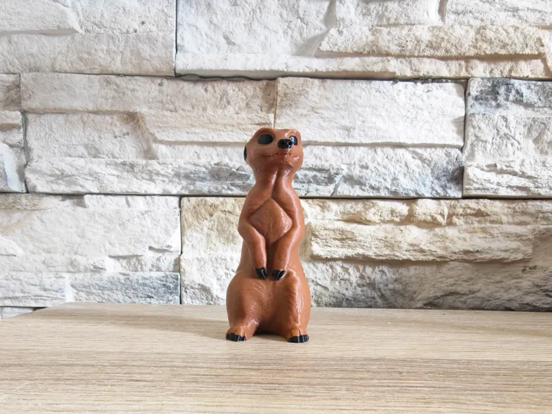 Realistic Meerkat - Schleich Inspired