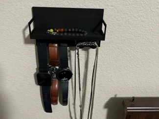 Simplistic Hanging Jewelry Shelf for Men/Women
