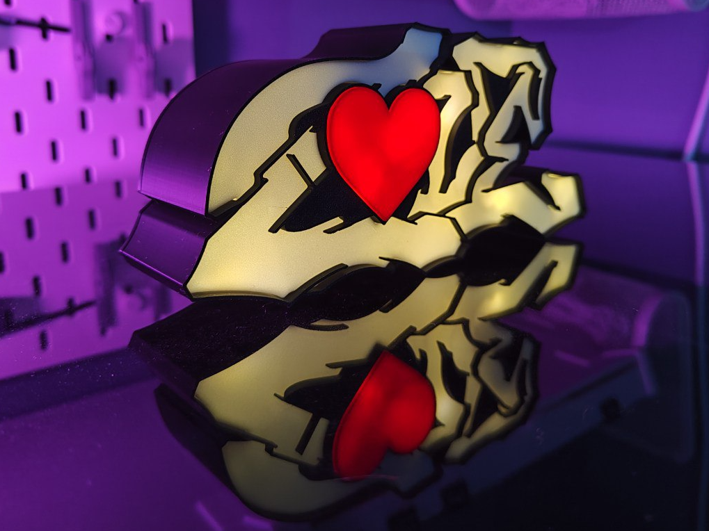 LOVE Decorative Sign With LED Light