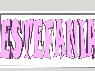 Estefania keychain