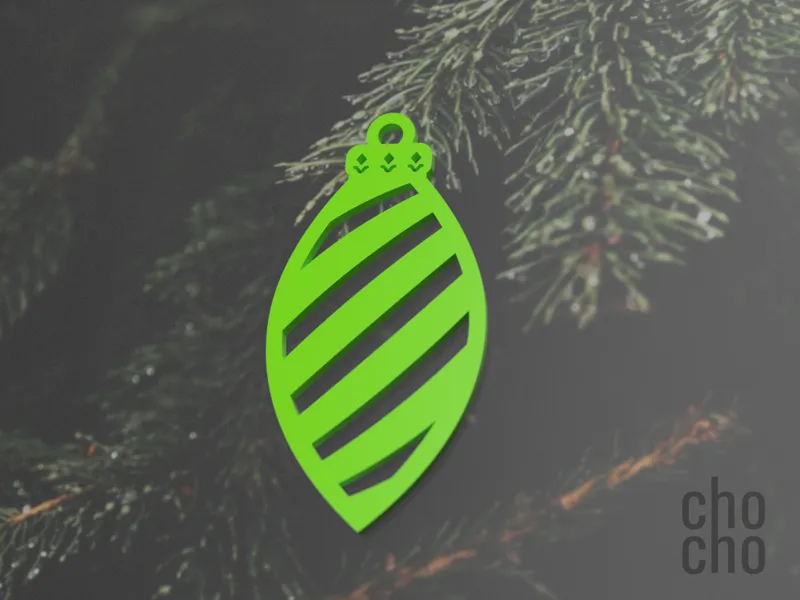 Ornament Christmas Tree Elliptic (12)