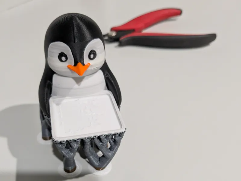 Cute Penguin Gift /Jewellery Stand
