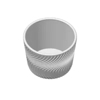 Pot moderne ondulé — photo 3