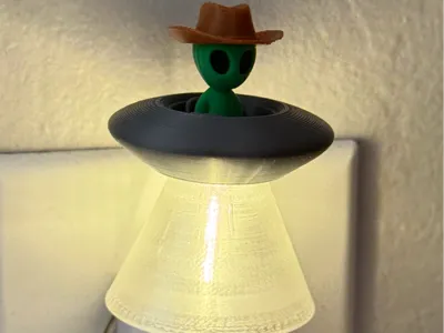 Night Light Base for jdormer9's Alien Space Ship