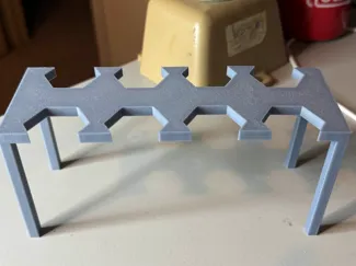 Miniature drying rack