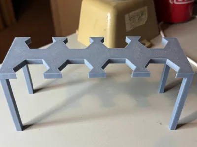 Miniature drying rack