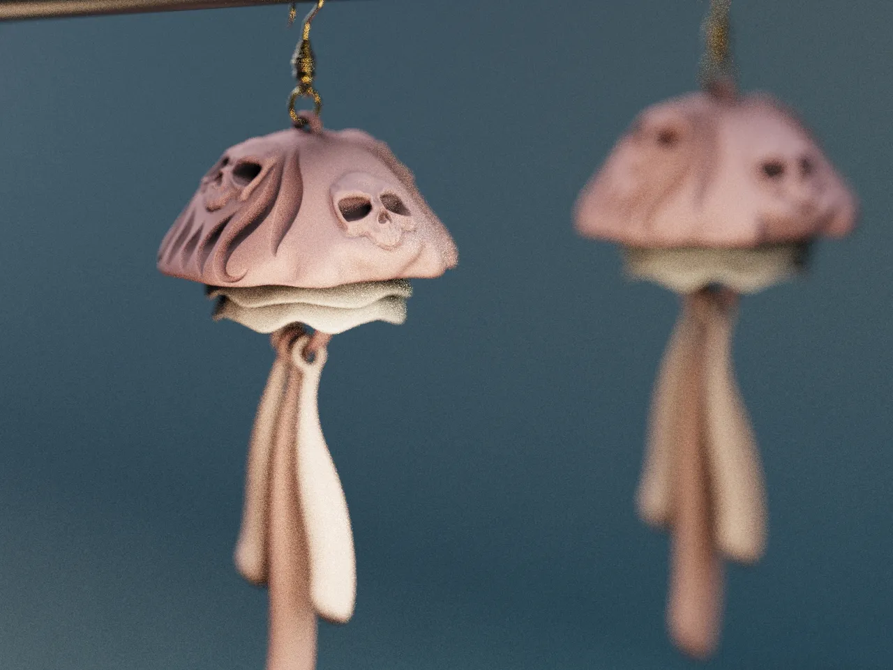 Deadly Jelly - Dangling Earrings view 3