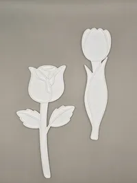 Set de coloriage fleurs, roses et tulipes n°4 — photo 3