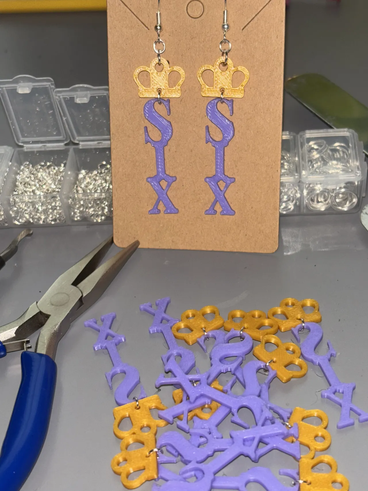 Six Musical Earrings view 2