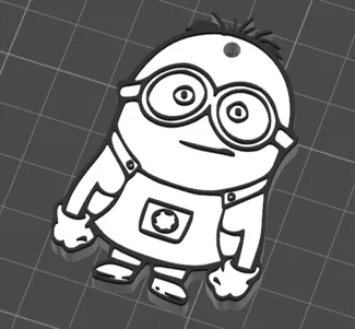 MINION KEYCHAIN