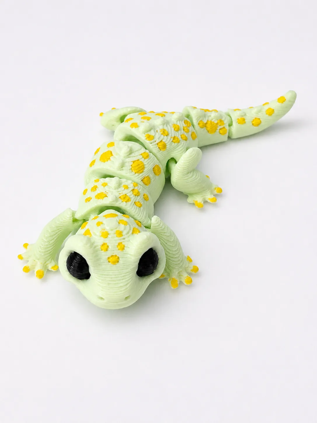 Cute Articulated Gecko – Flexi Print-in-Place view 4