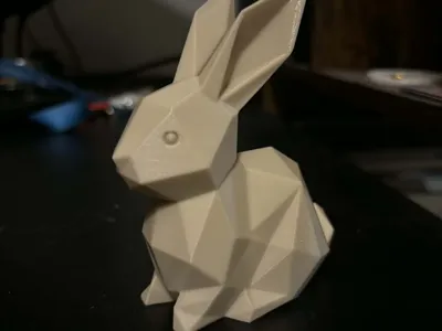 Geometric Origami Bunny