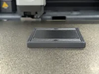 Added 65x45mm metal sheet for magnetic mount
