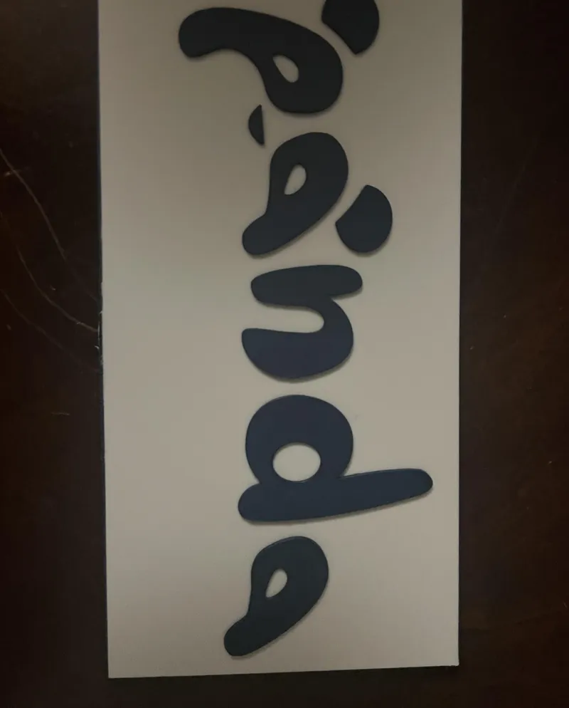 Panda sign