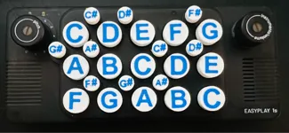 Easyplay1S Note Keys