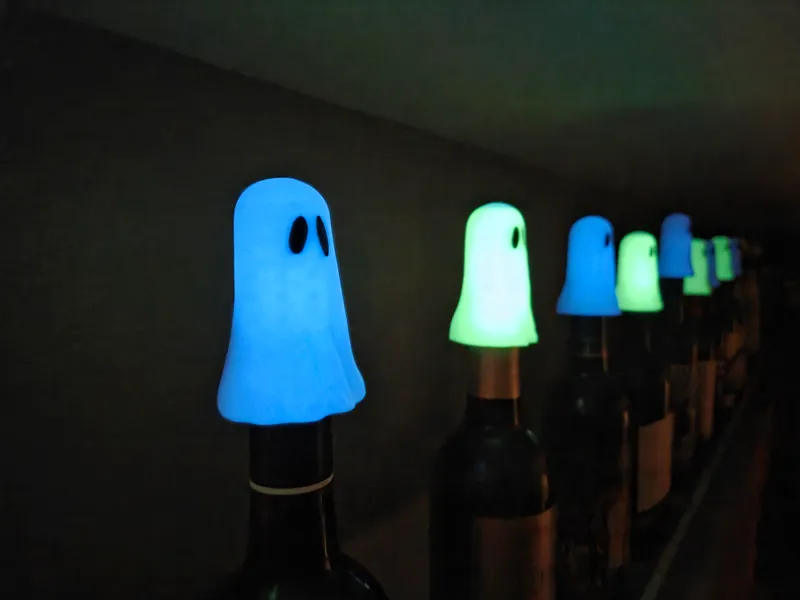 Cute Halloween Ghost with hole on bottom