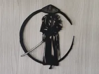 Ronin — art mural japonisant — photo 2