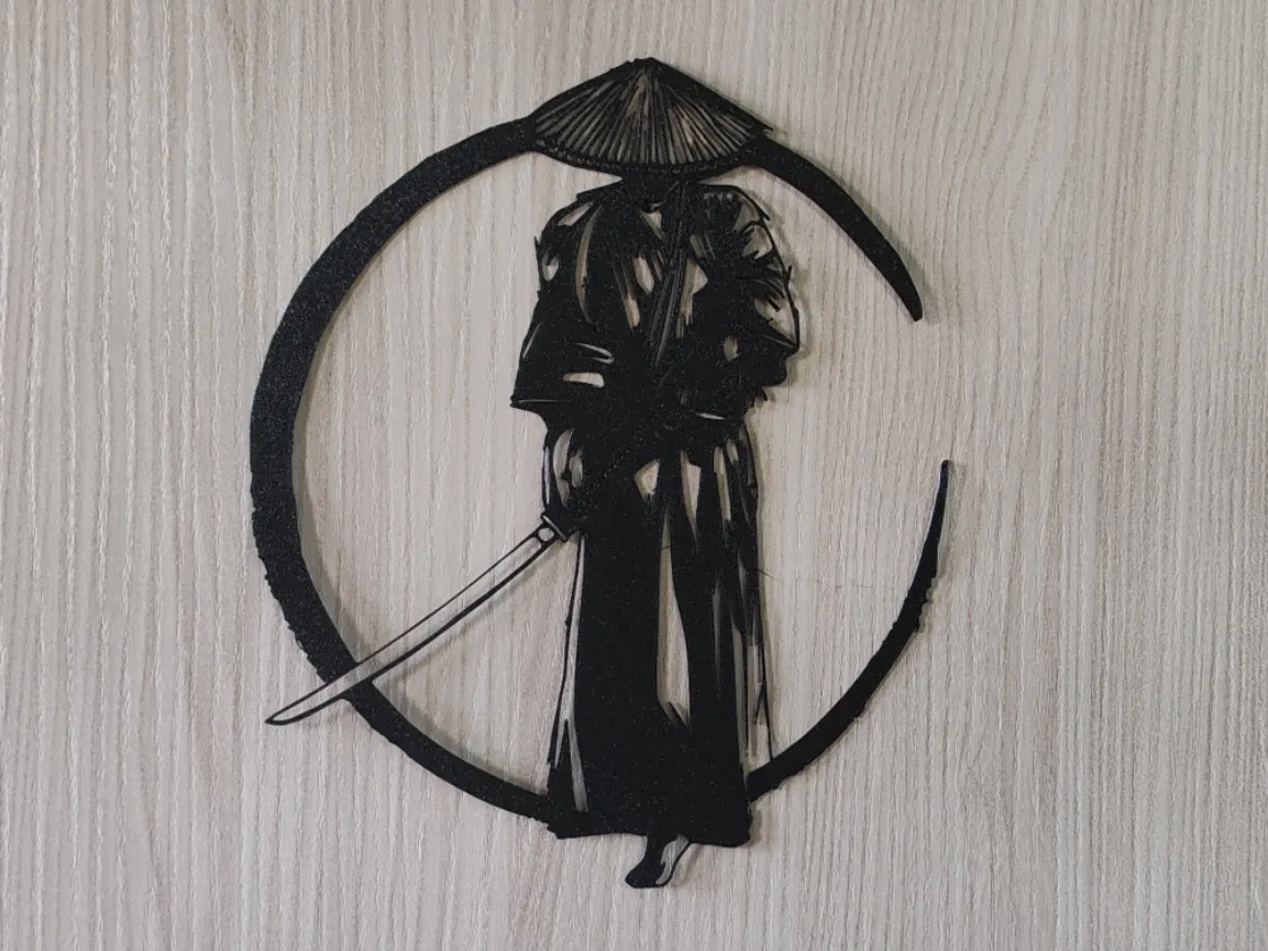 Ronin — art mural japonisant