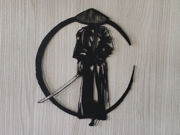 Ronin — art mural japonisant