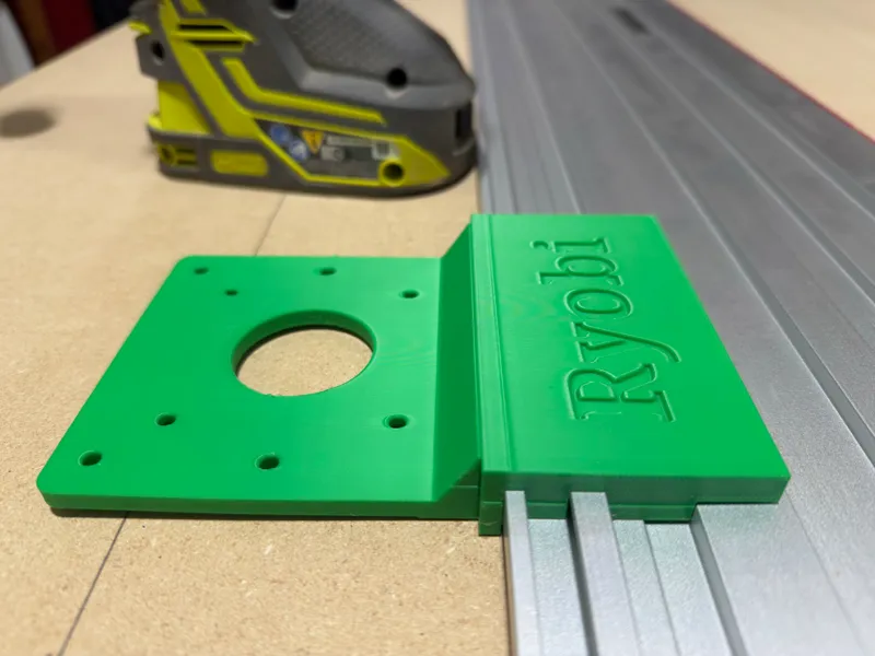 Ryobi Router-Milescraft Guide Adapter