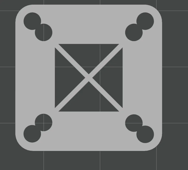 mounting for drone 20x20 16x16