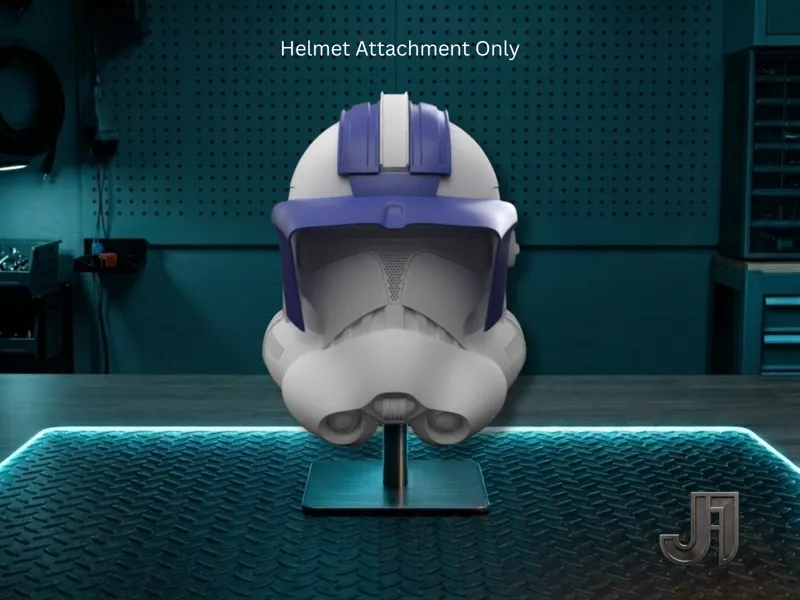 Phase II Clone Trooper Inspired Blue Visor Trim