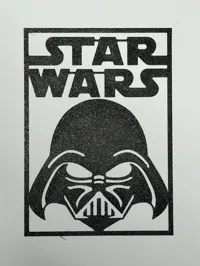 Silhouette murale Dark Vador Star Wars — photo 3