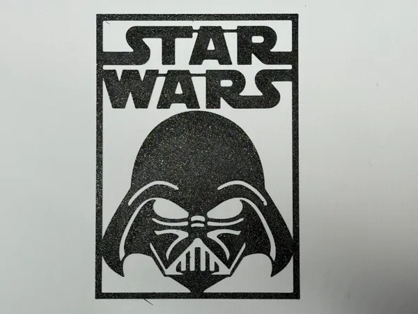 Silhouette murale Dark Vador Star Wars