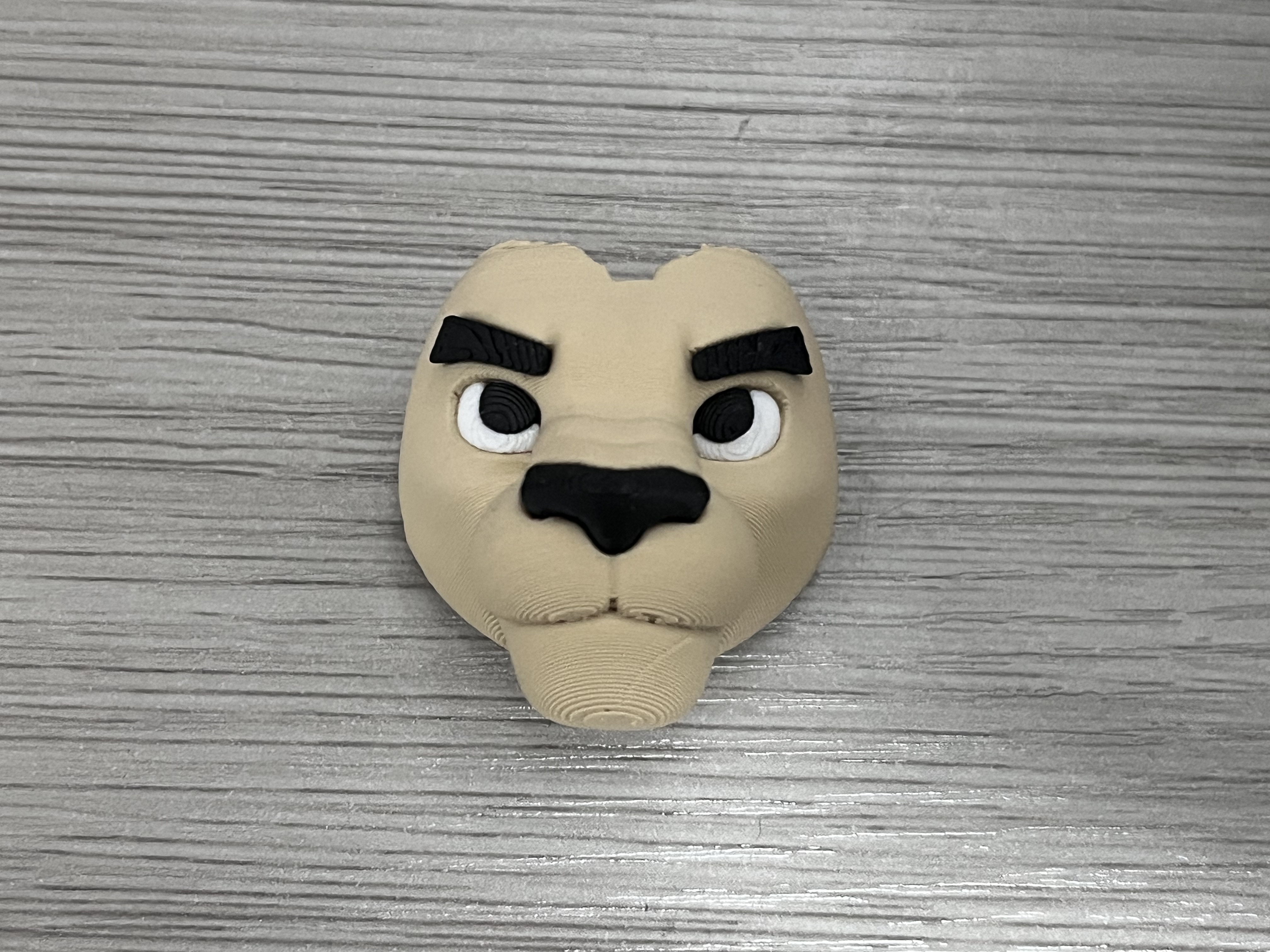 Miniatura 4 do modelo 3D 狮子Lion(NO-AMS)