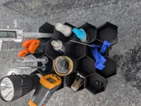 Grand organiseur de bureau hexagonal — photo 3