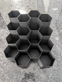 Grand organiseur de bureau hexagonal — photo 2