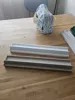 Vertical print, 5% infill no pusher, fixed insert rods.