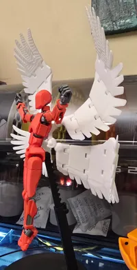 Ailes d'ange pour figurine Dummy 13 — photo 3