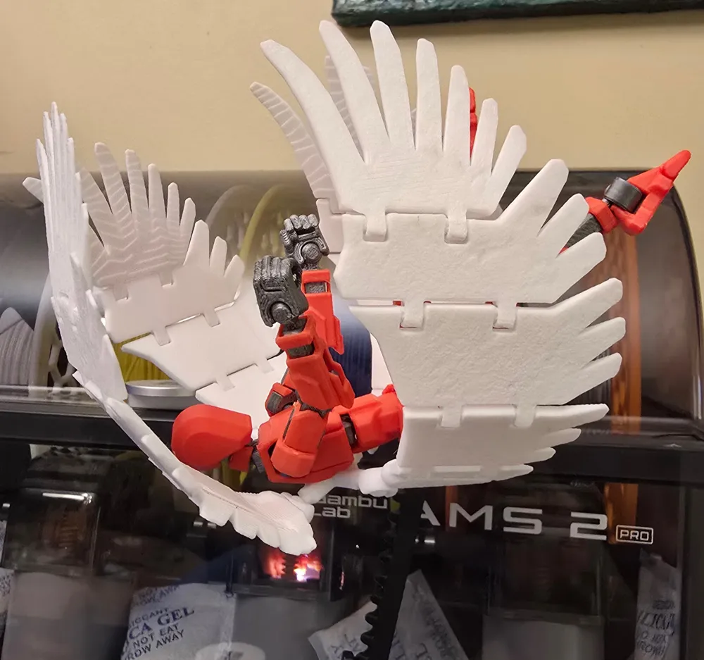 Dummy 13 Angel Wings - Free 3D Print Model - MakerWorld