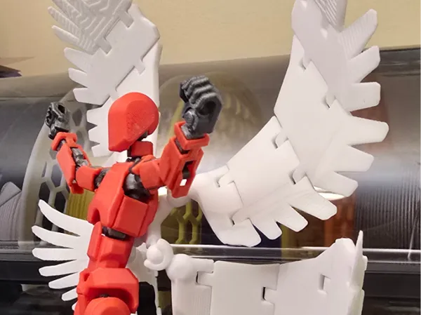 Ailes d'ange pour figurine Dummy 13